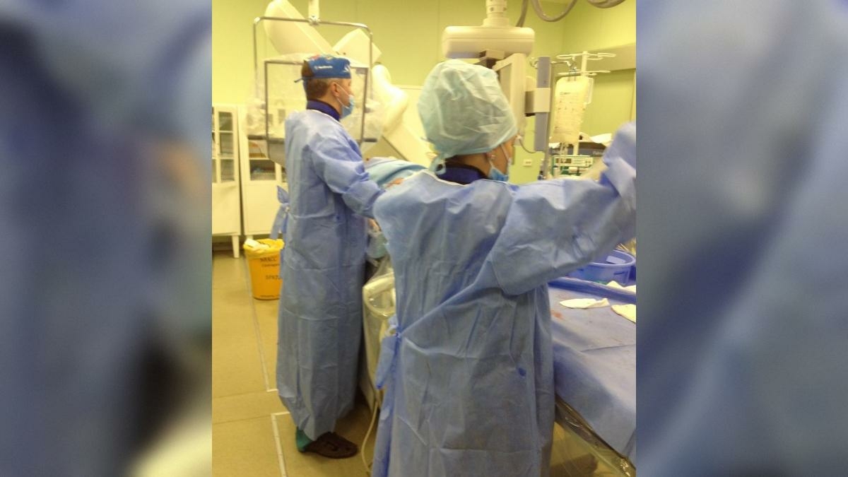 В Мариинской больнице Петербурга впервые закрыли ушко предсердия без осложнений