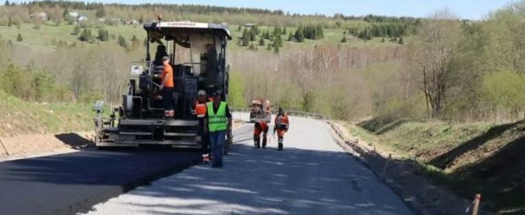 Вологодчина завершила ремонт ключевой трассы, связывающей Сямжу и Харовск
