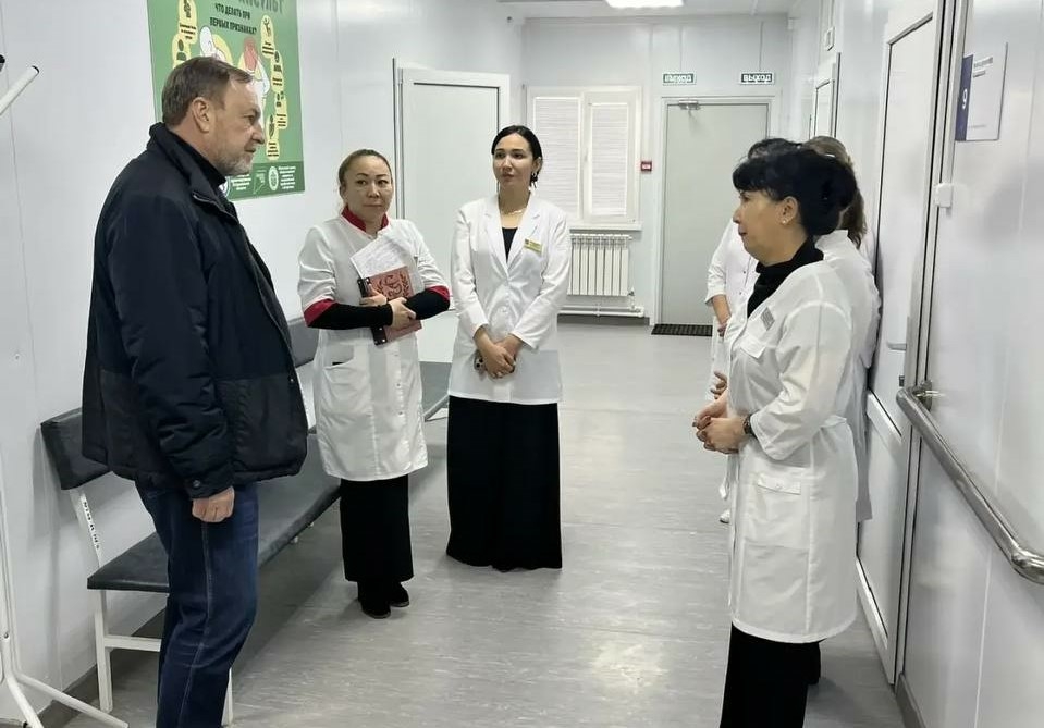 Как сегодня работают сельские амбулатории в двух районах Астраханской области