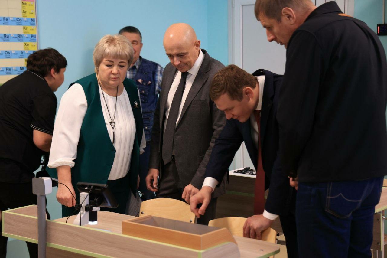 Сергей Сокол рассказал о строительстве школы в Таштыпском районе