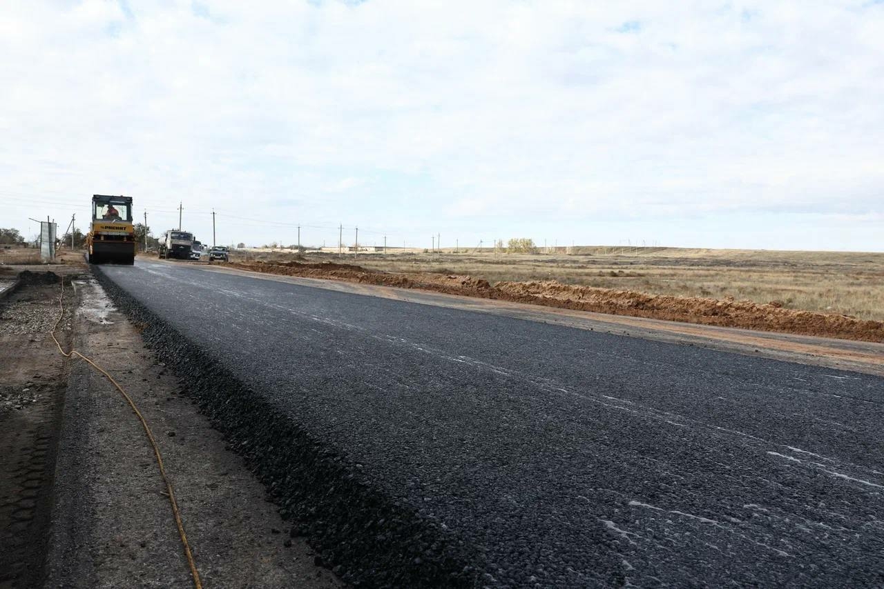 Игорь Бабушкин: продолжается ремонт трассы Р-215 Астрахань – Кочубей – Кизляр – Махачкала