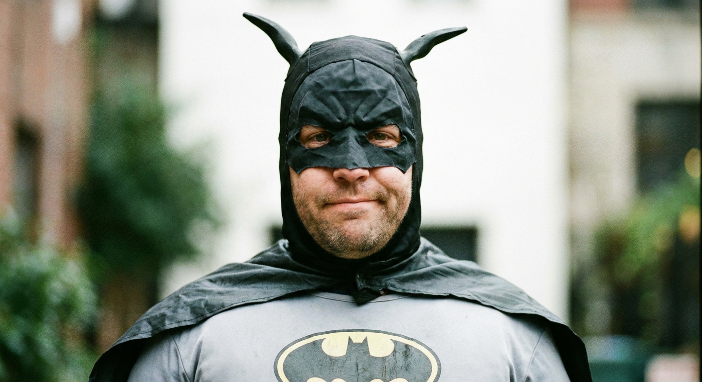 Женщина ушла от мужа из-за его желания стать Бэтменом