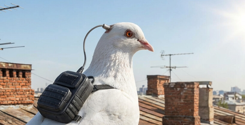 Российские ученые разработали голубей-биодронов