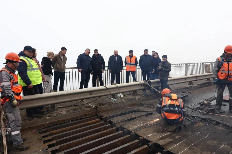 Старый мост в Астрахани откроют на следующей неделе после масштабного ремонта