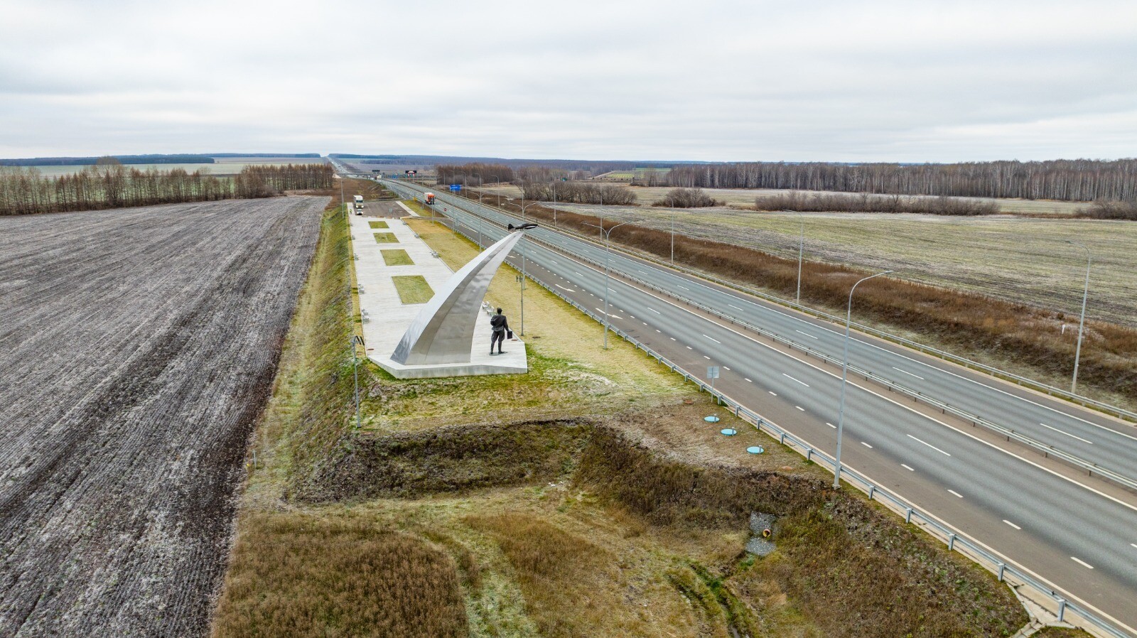 С 12 декабря проезд по участку трассы М-12 в Башкирии станет платным