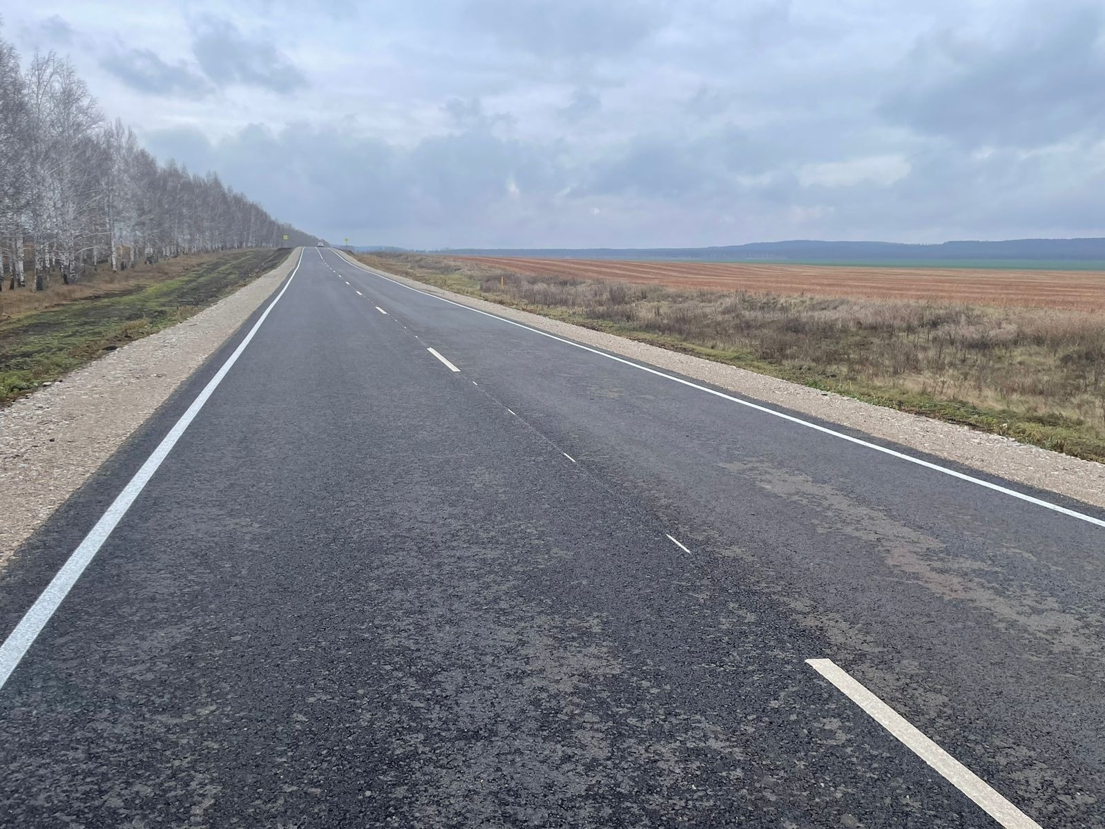 В Башкирии отремонтировали участок дороги Ишимбай — Воскресенское — Мелеуз