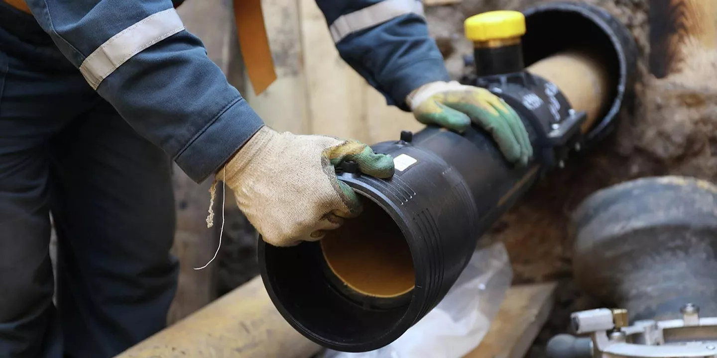 В Москве на Заречной улице построили новый газопровод