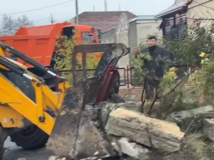 В Махачкале за день снесли более 10 незаконных построек