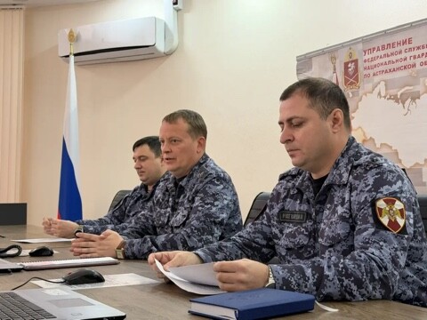 В Астрахани Росгвардия усиливает требования к ЧОП перед новогодними выходными