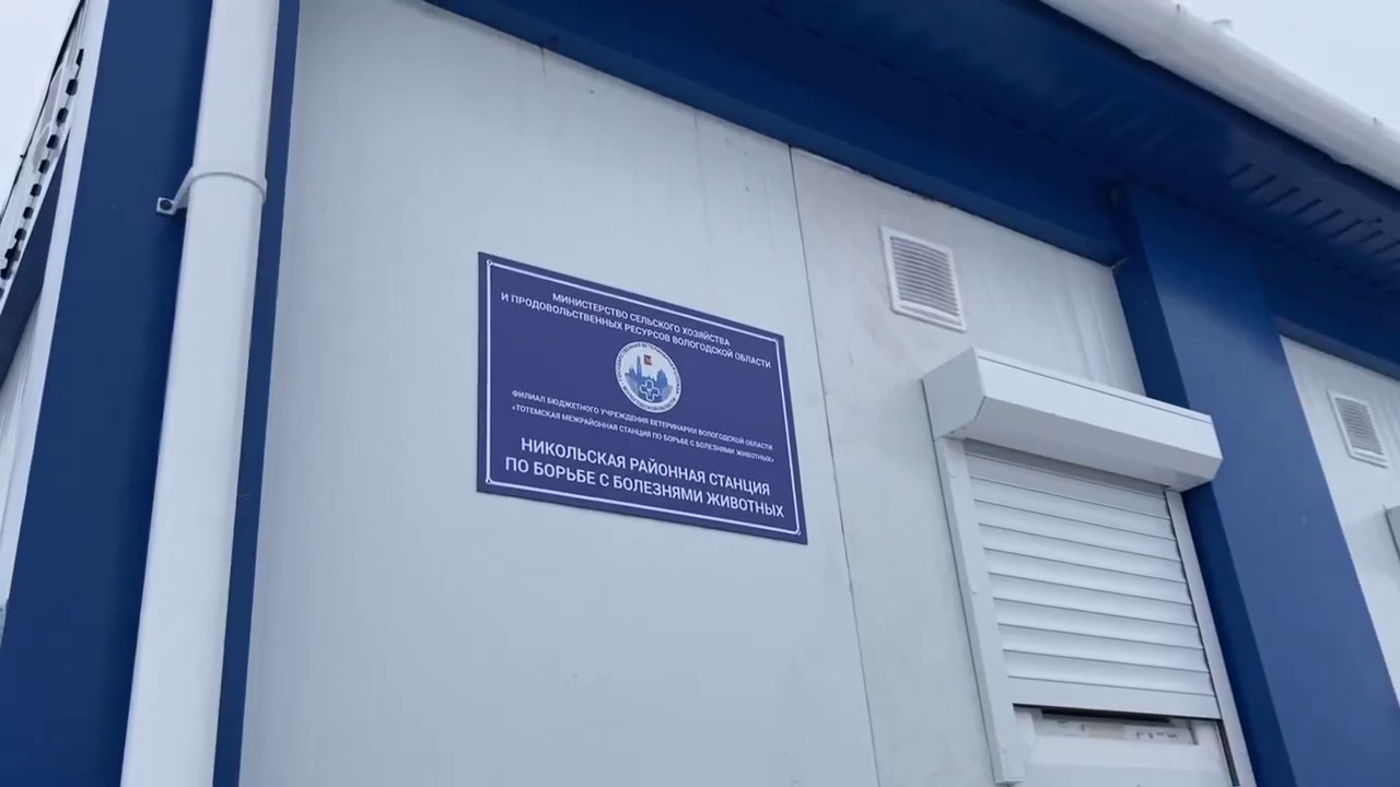 В вологодском Никольске открылась новая современная ветстанция