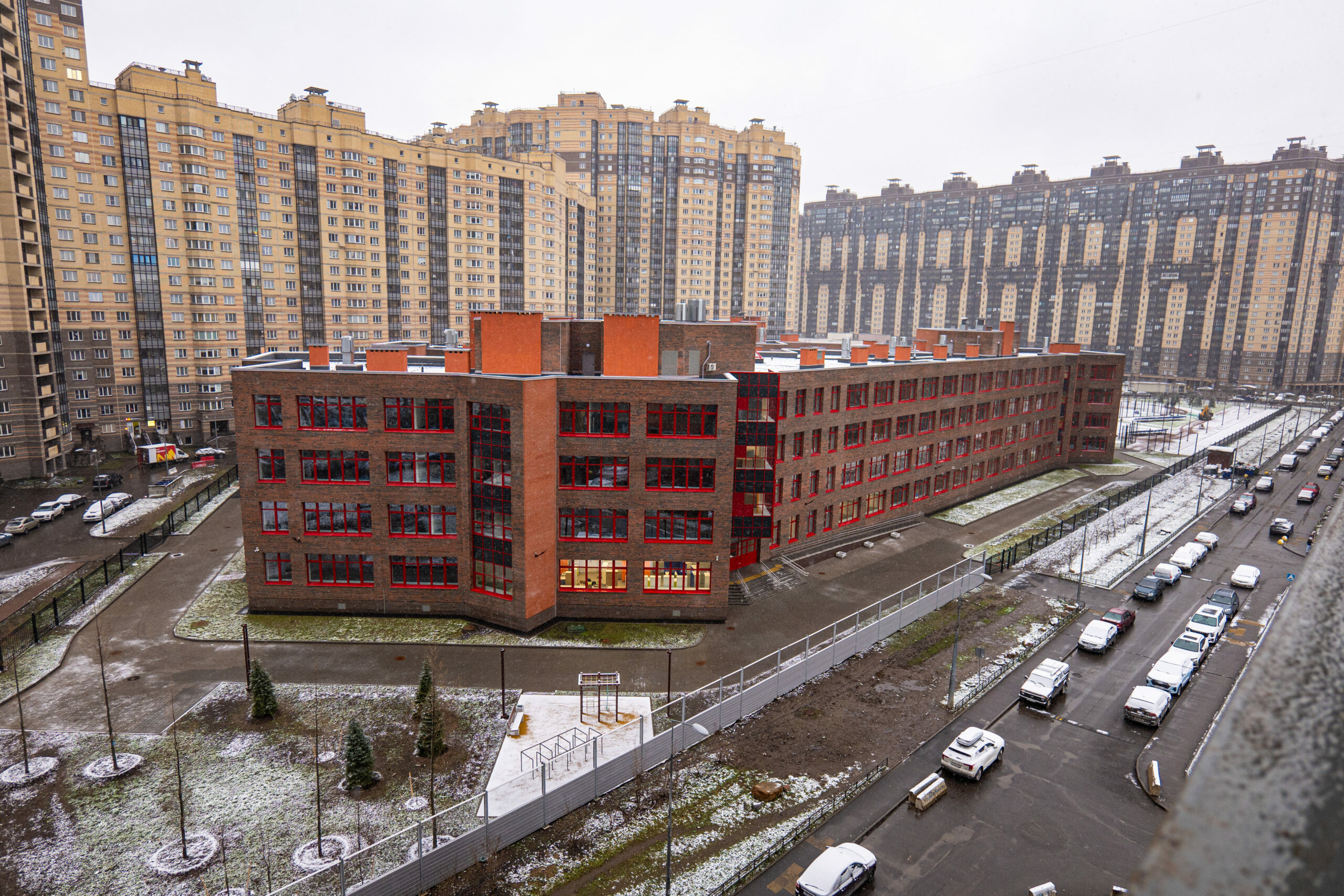 Новая школа Выборгского района в 2026 году примет первых учеников