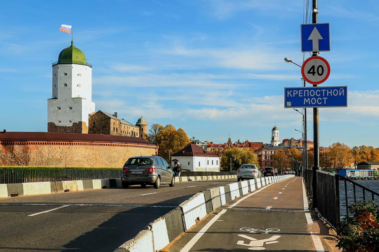 В центре Выборга планируют ввести ограничения на проезд автомобилей с 2027 года