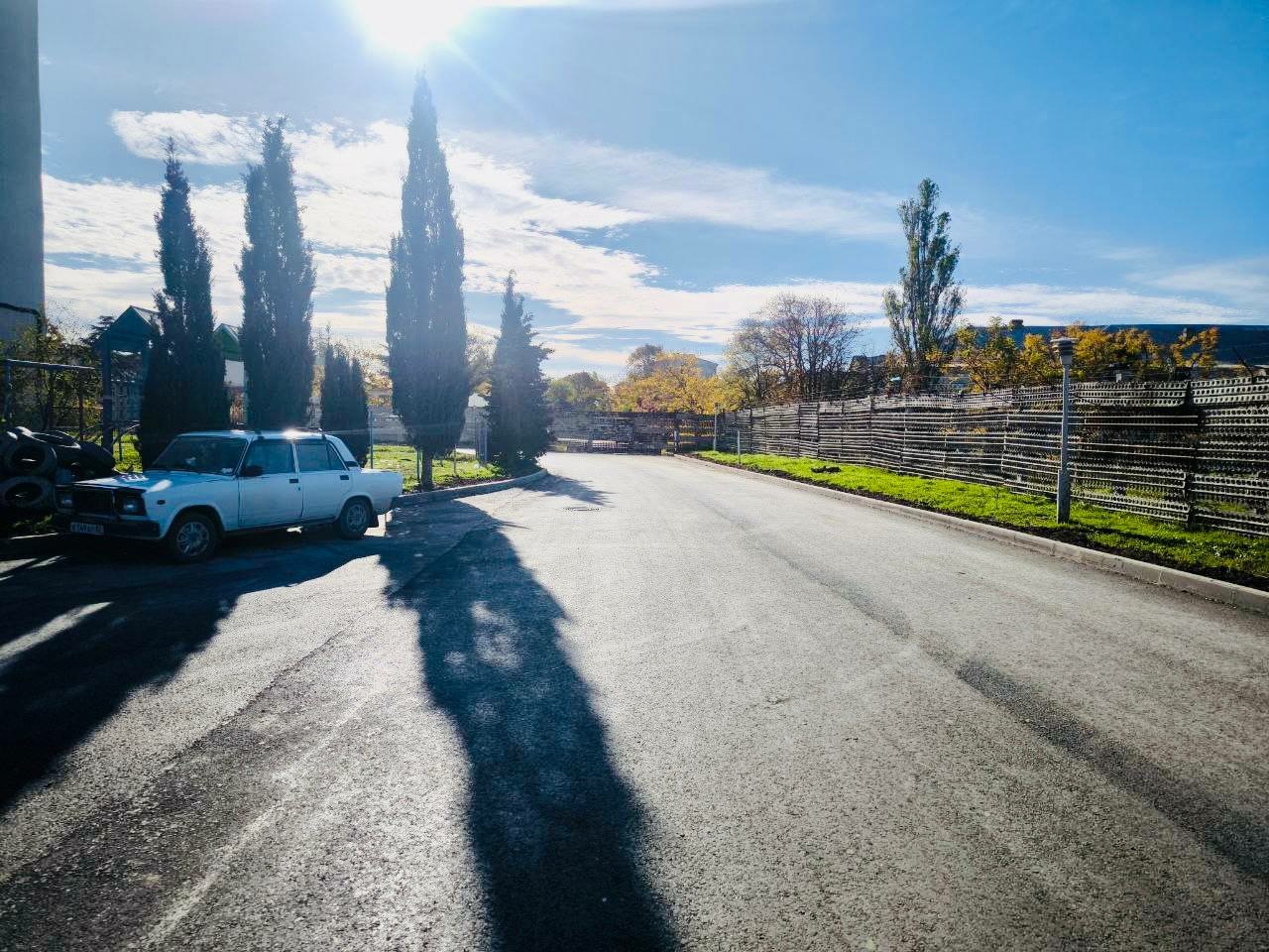 Под Севастополем завершили досрочный ремонт улицы Авиаторов