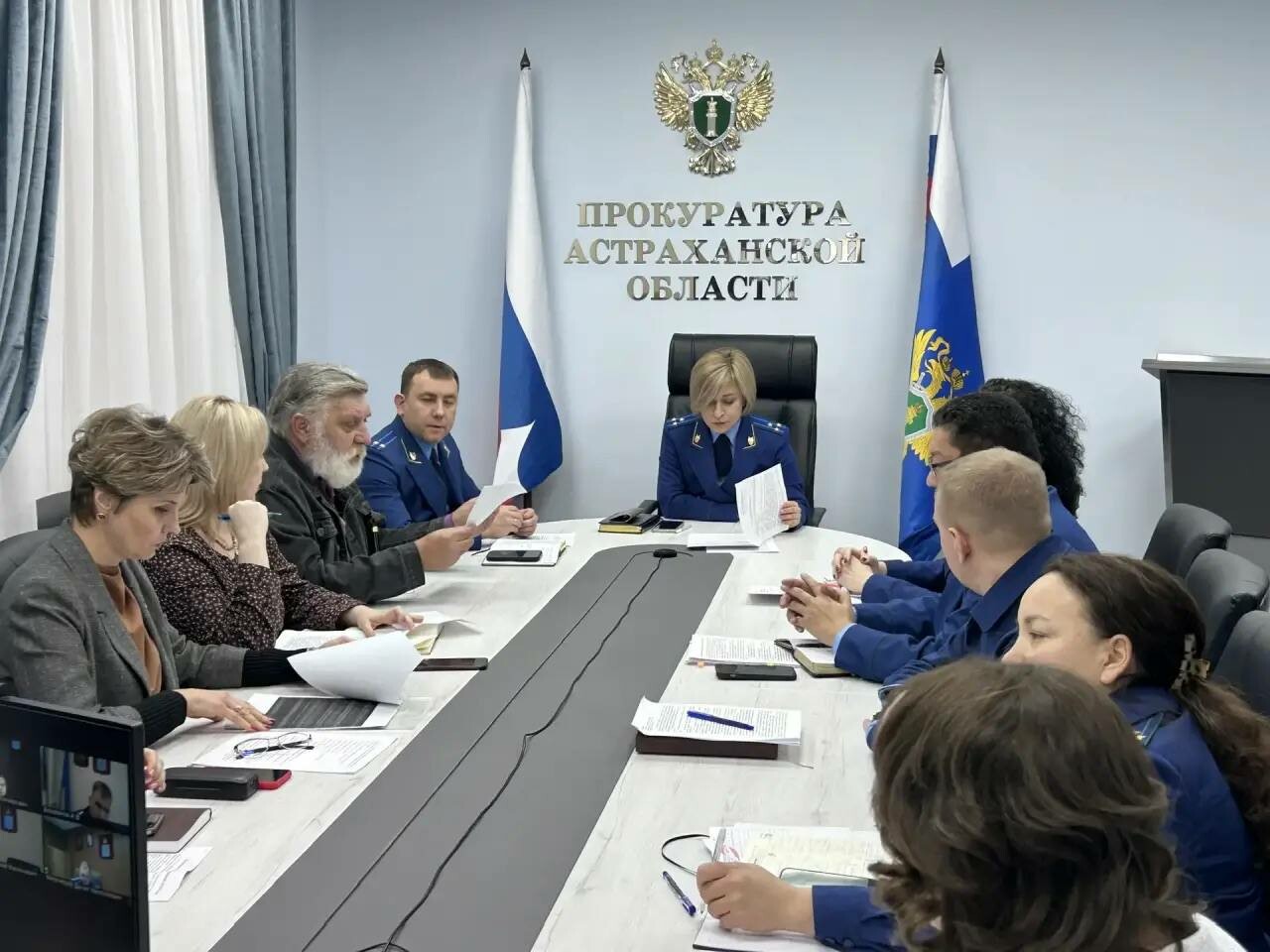 В Астраханской прокуратуре обсудили защиту прав людей с ОВЗ