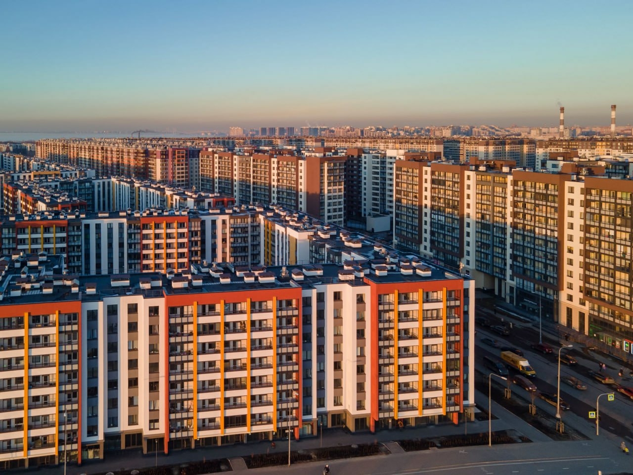 Проспект Ветеранов на юго-западе Петербурга продлили на 750 метров