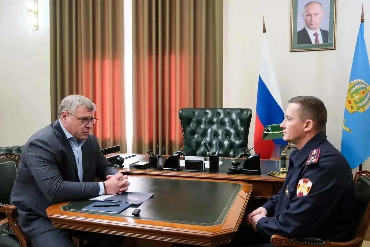 Игорь Бабушкин передал спецсредства Росгвардии для работы в зоне СВО