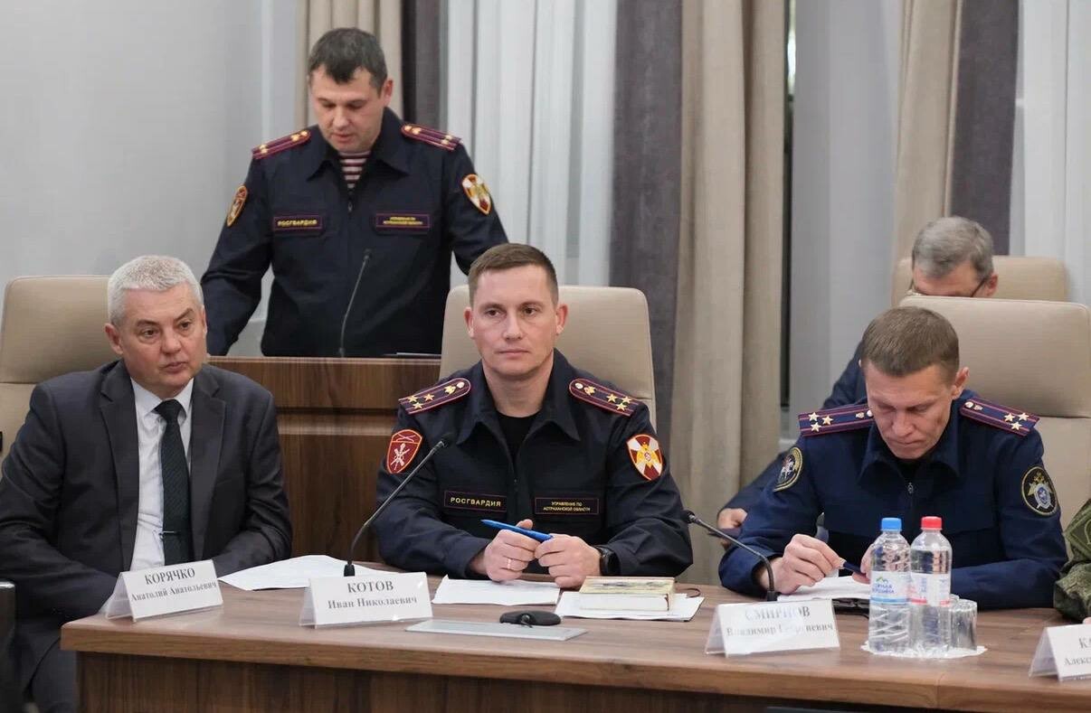 В Астраханской области Росгвардия усиливает контроль к новогодним праздникам