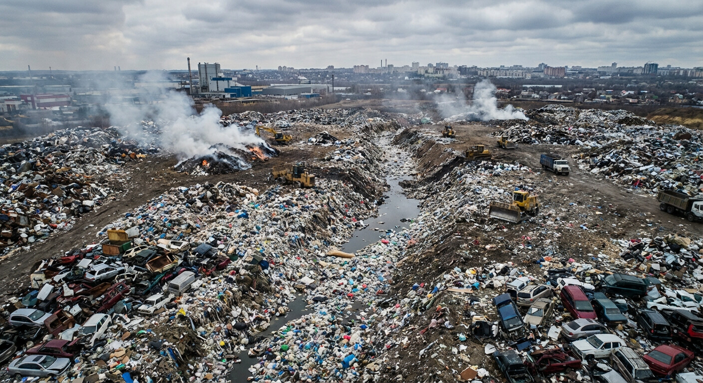 Количество метана со свалок всего мира измерили из космоса