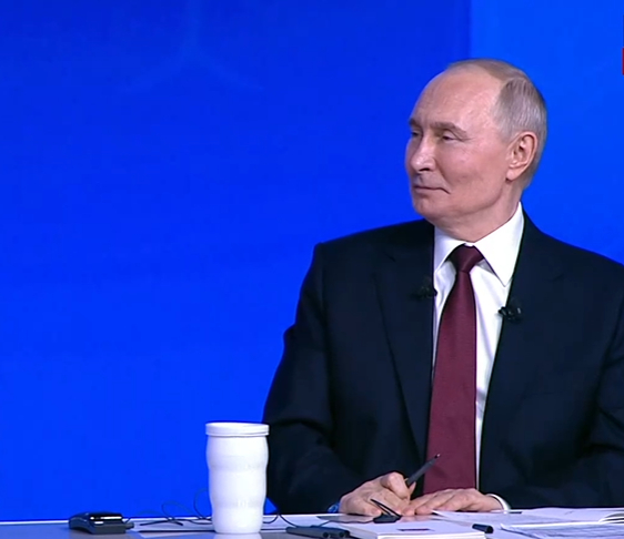 Владимир Путин признался, что влюблен