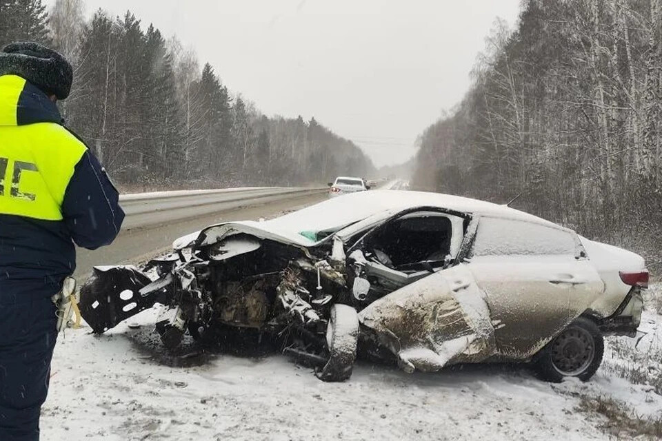 Сильный снегопад привел к трагедии на Тюменском тракте