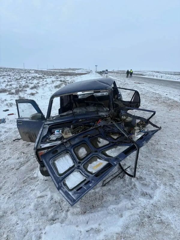 Смертельное ДТП произошло на трассе Р-22 в Астраханской области