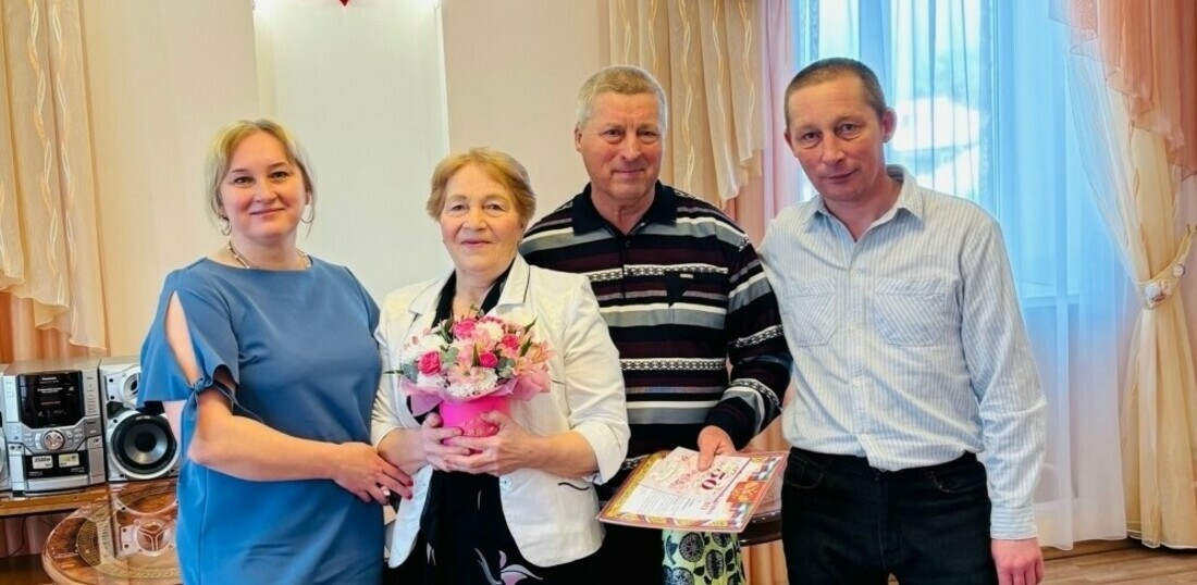 Вологодская пара отметила золотую свадьбу с необычной историей