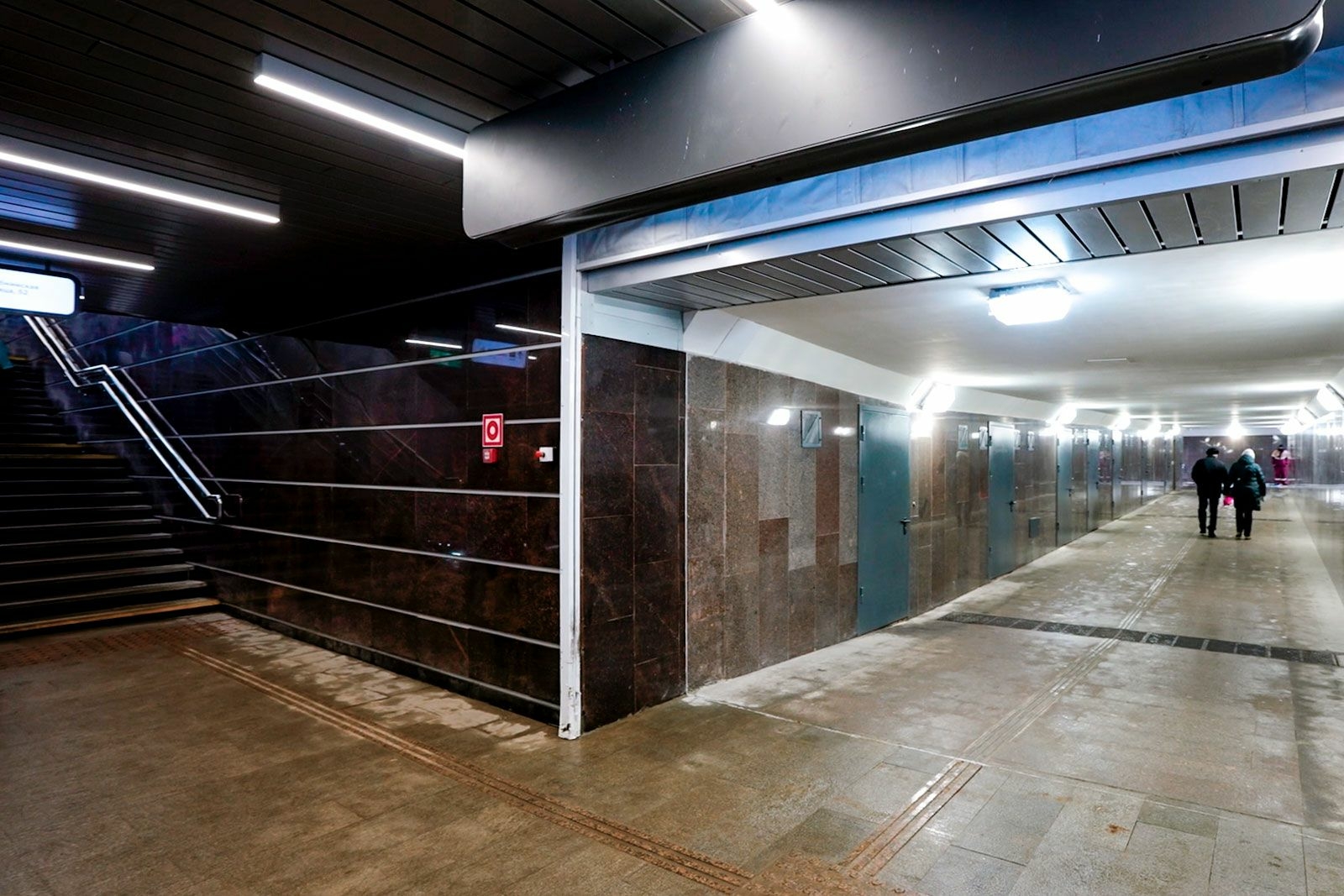 В Москве у станции метро «Лианозово» появились три подземных пешеходных перехода