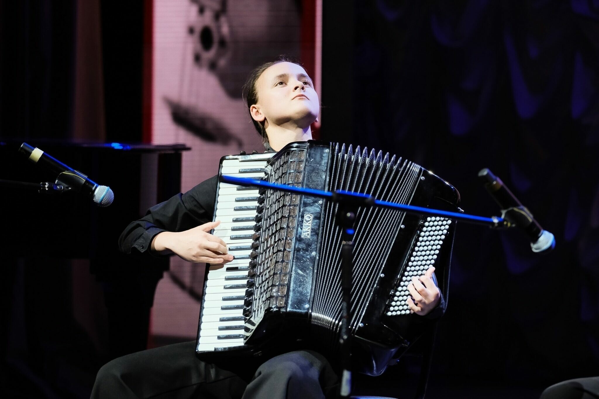 Молодая баянистка из Астрахани покорила жюри и забрала главный приз конкурса