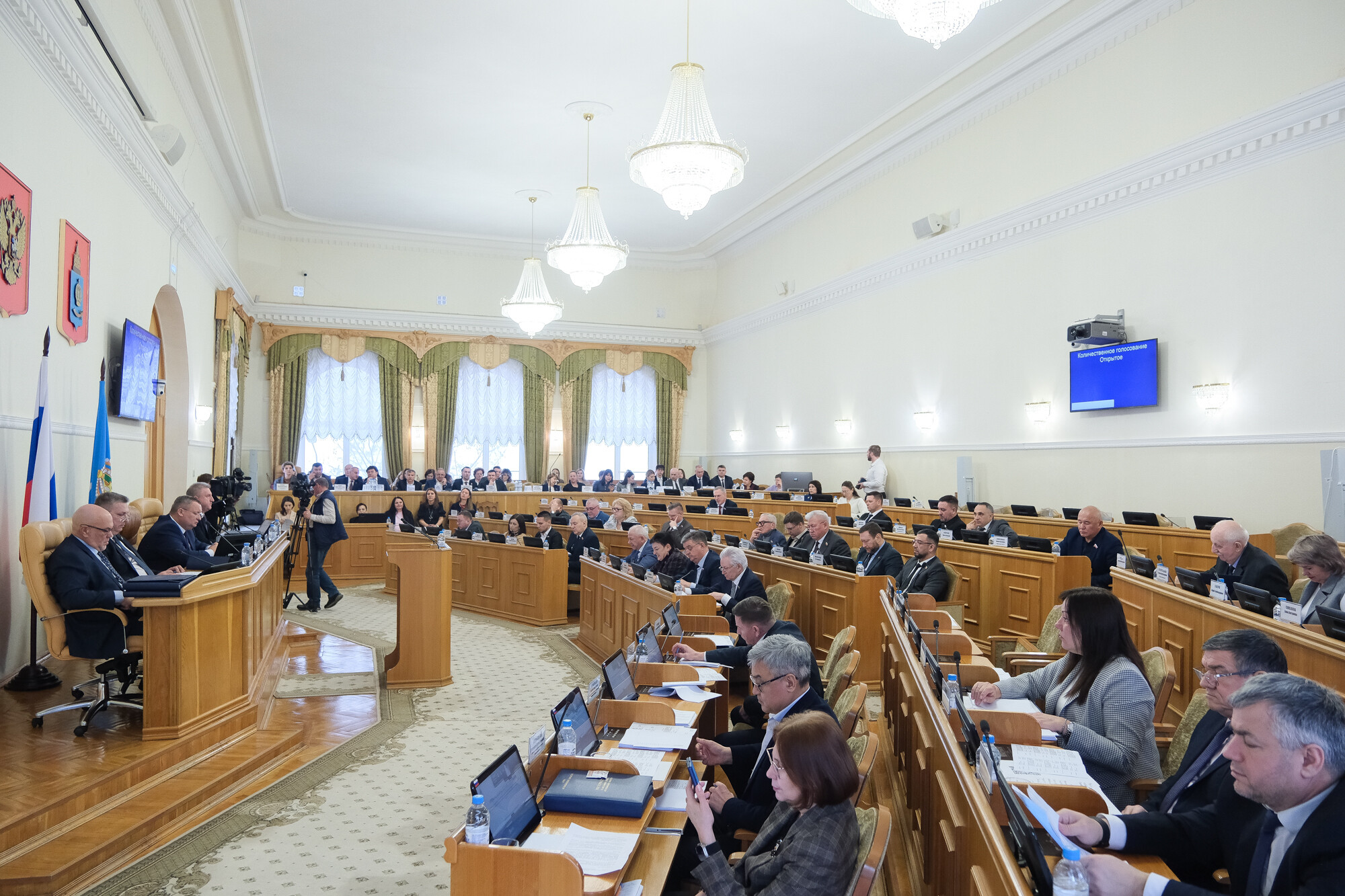 Мартынов обозначил задачи Думы Астраханской области на первое полугодие 2026 года