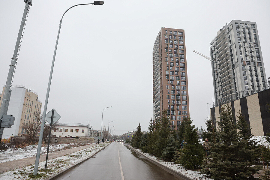 В Волгограде открыли новую дорогу в Ворошиловском районе