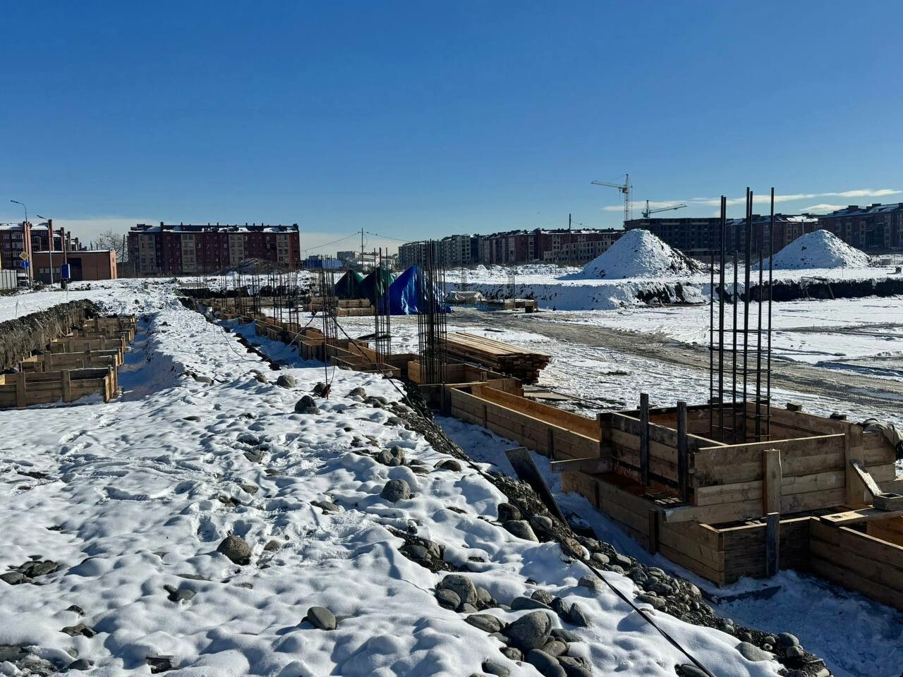 Во Владикавказе приступили к строительству школы на 500 мест