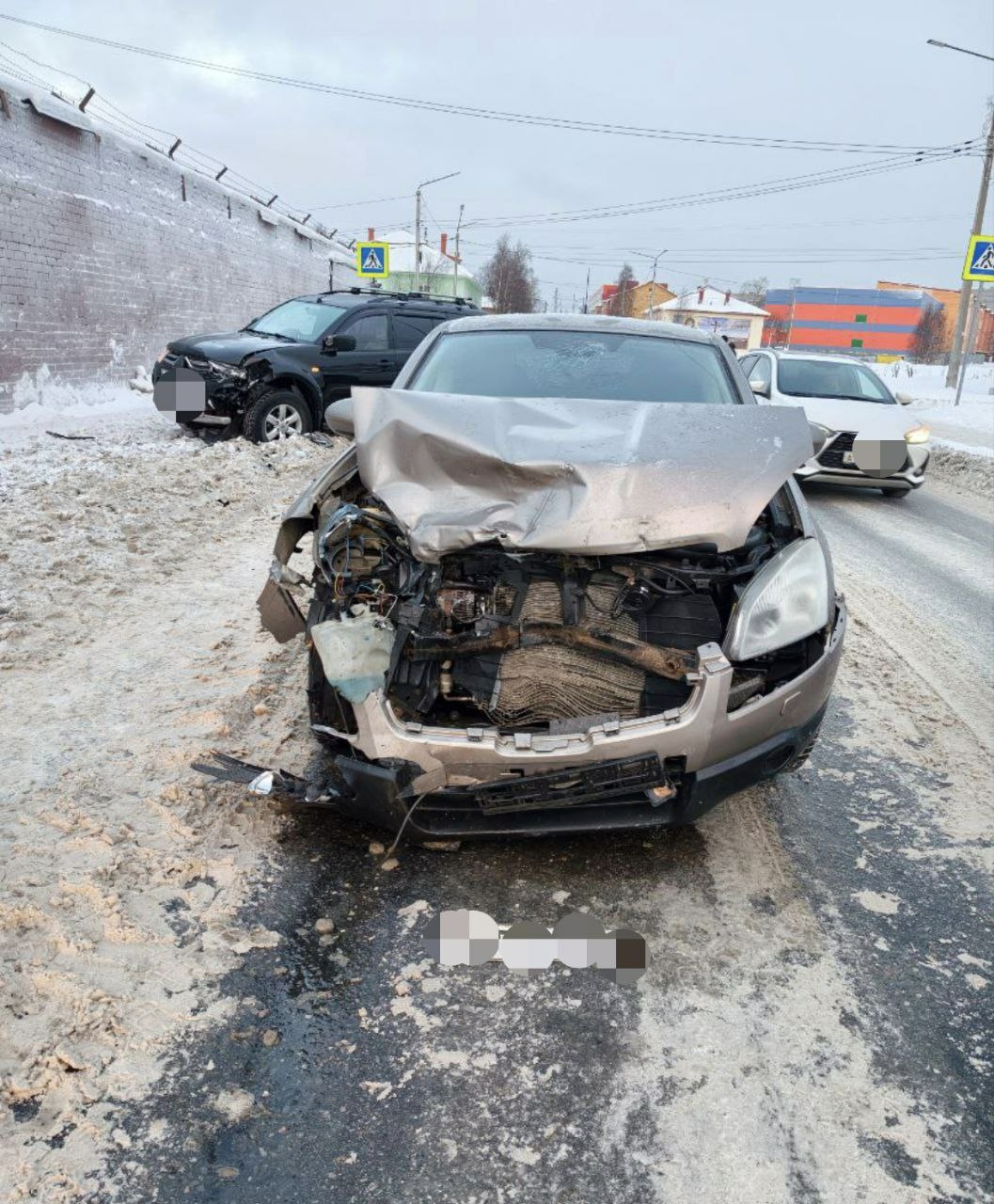 В Кандалакше непристегнутый водитель устроил ДТП