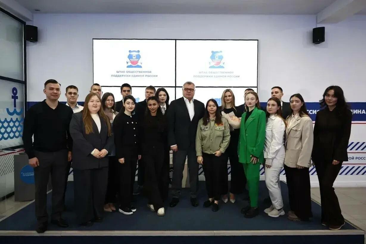 Астраханские студенты обсудили с Игорем Бабушкиным проекты и планы на будущее