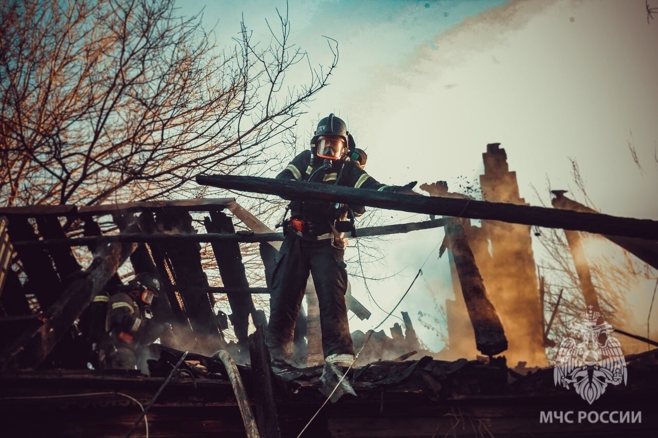 В Астраханской области за сутки потушили два пожара