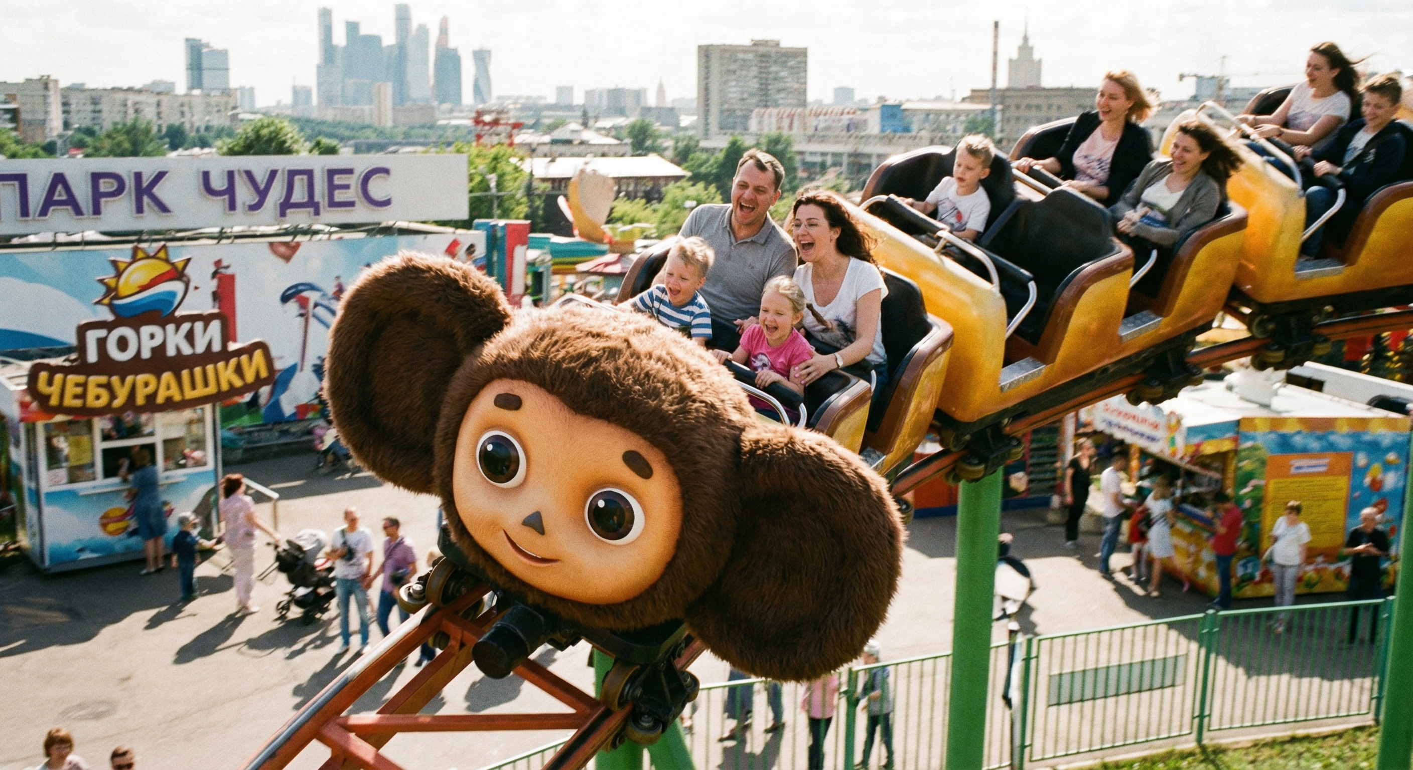 В России хотят создать «Чебурляндию» вместо «Диснейленда»