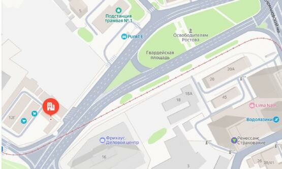 В Ростове с 12 января перекроют участок возле Гвардейской площади