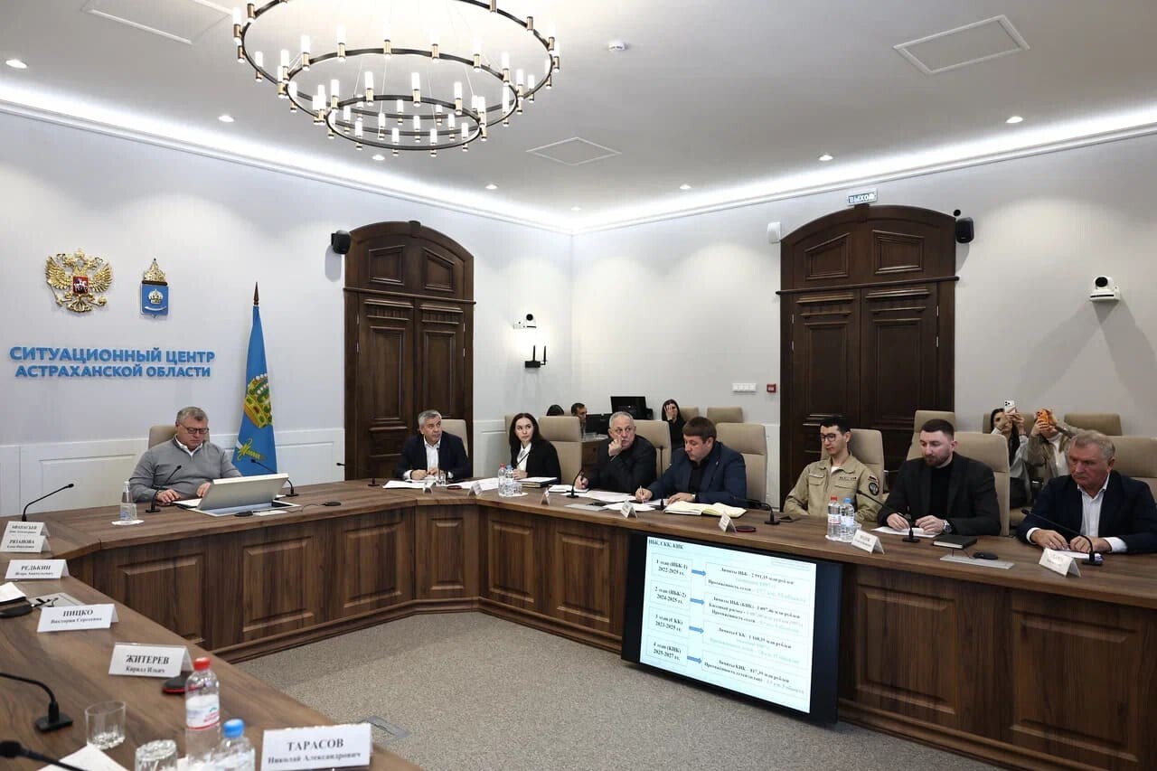 Бабушкину доложили о модернизации системы водоснабжения в Астраханской области