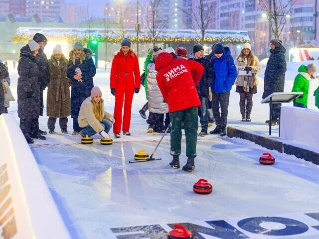 В Москве с 23 февраля стартует «Неделя керлинга» с бесплатными мастер-классами