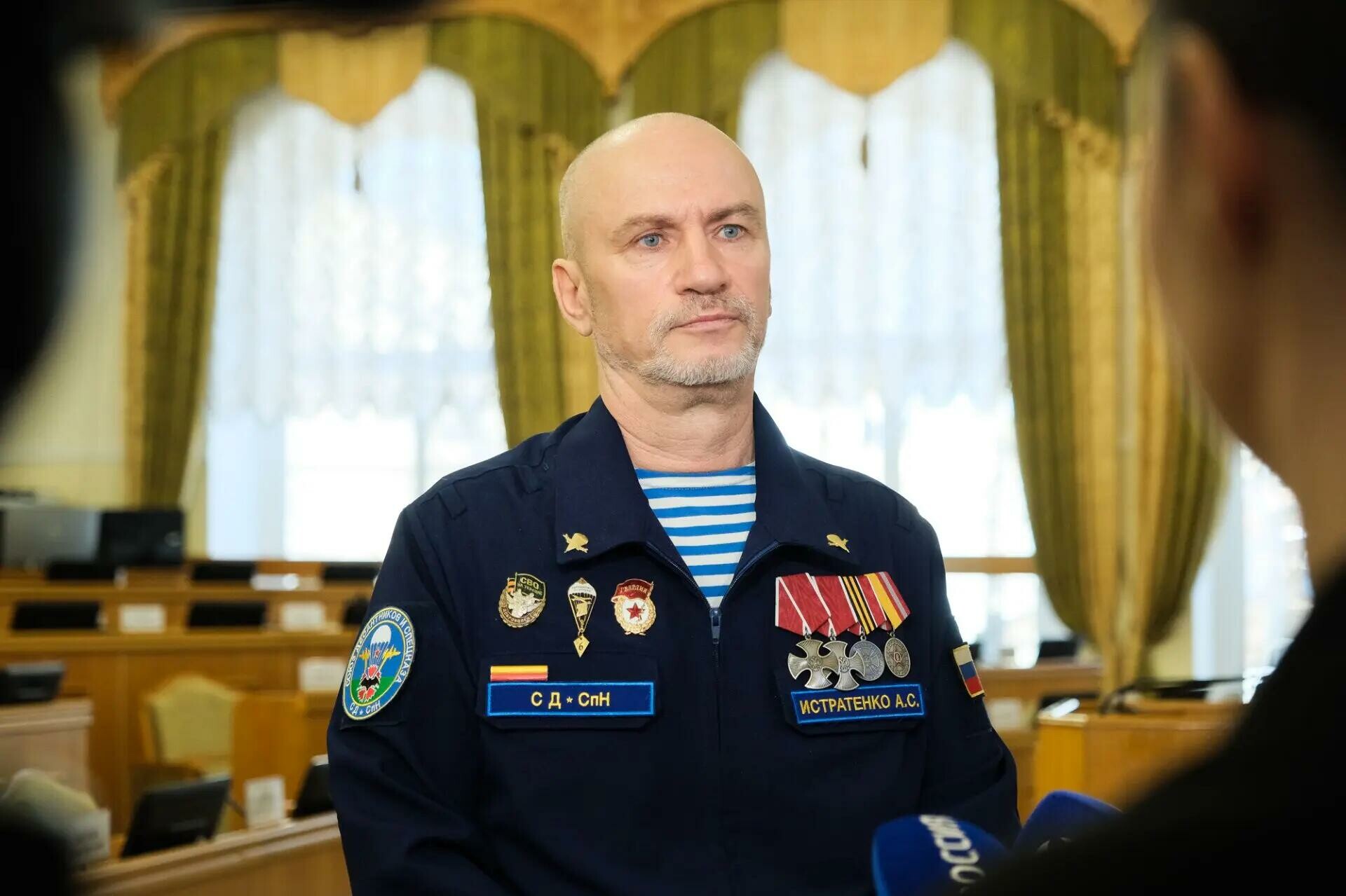 Астраханский десантник рассказал о службе на передовой