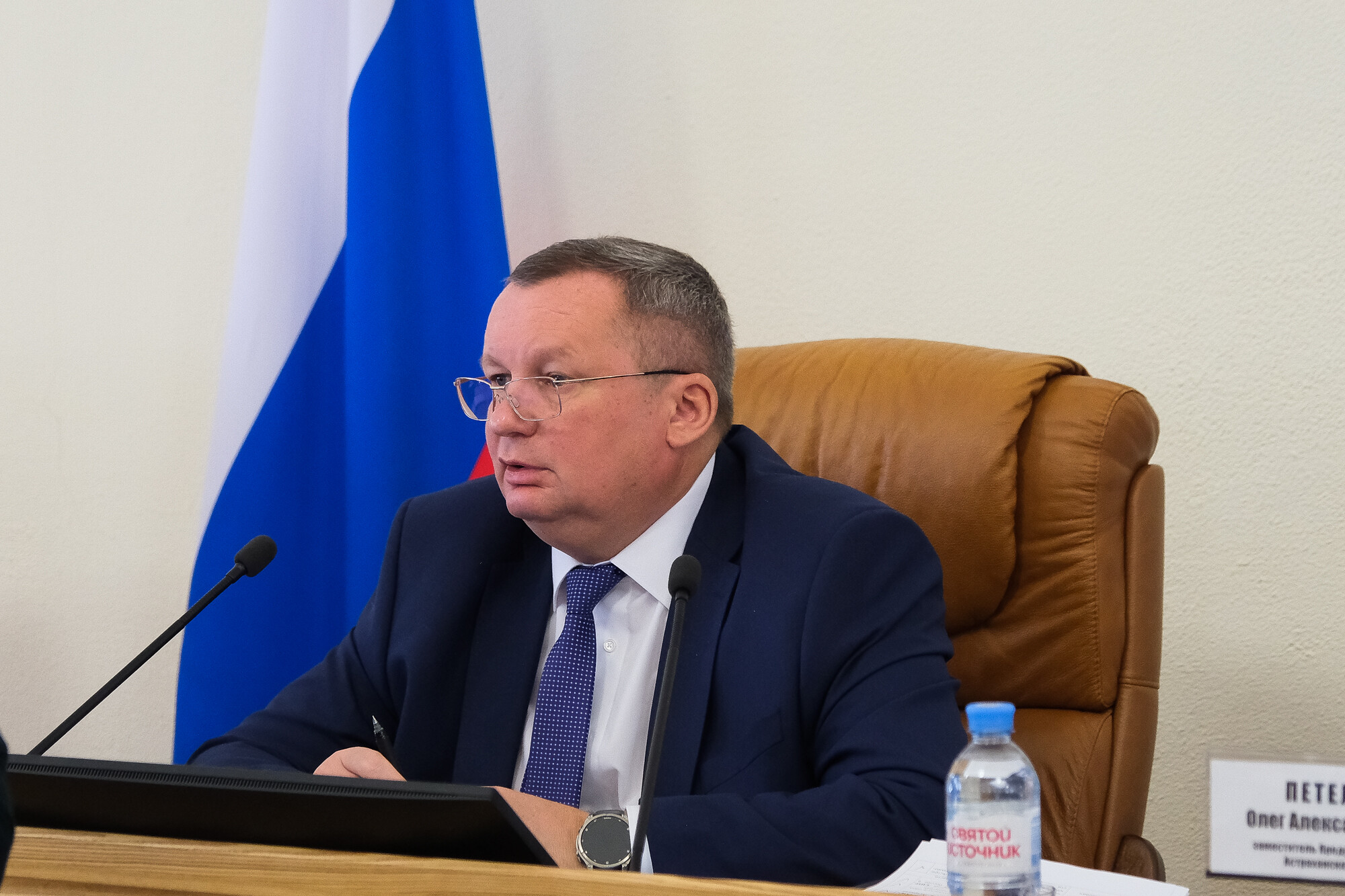 Игорь Мартынов выслушал отчет о работе комитета Думы по бюджету и налогам