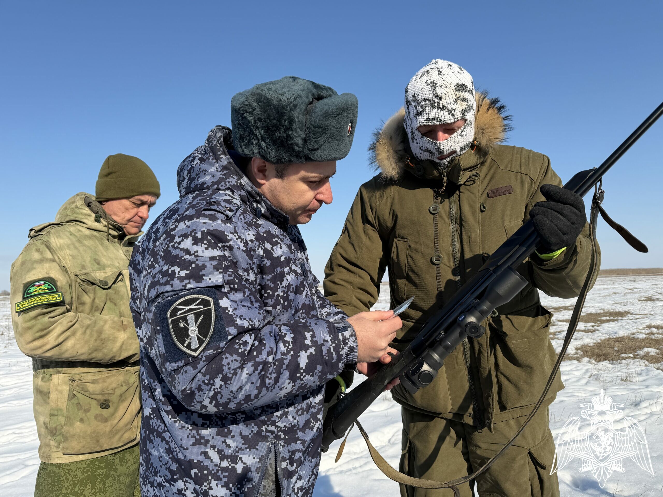 Астраханские росгвардейцы усилили рейды по защите сайгаков