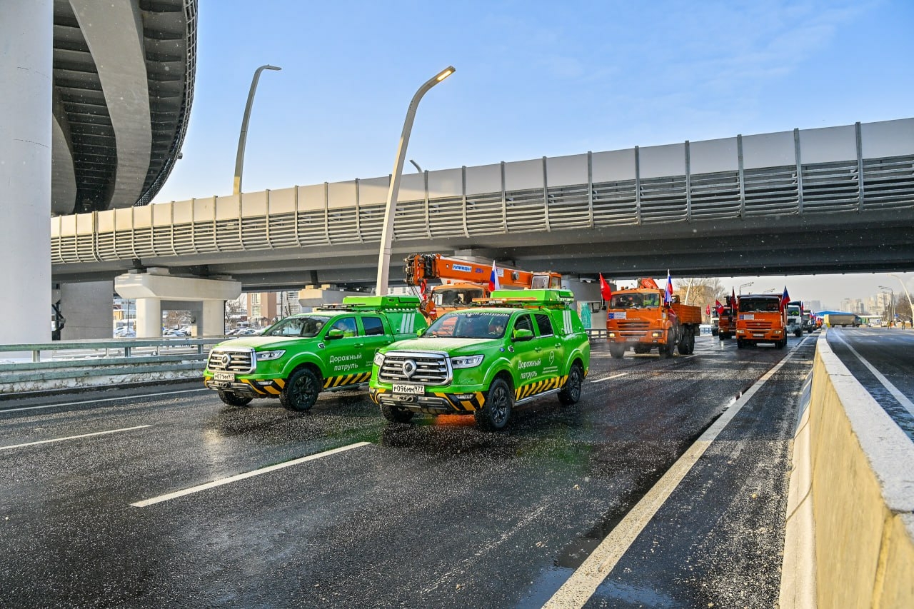 В Москве открыли новые участки Южной рокады