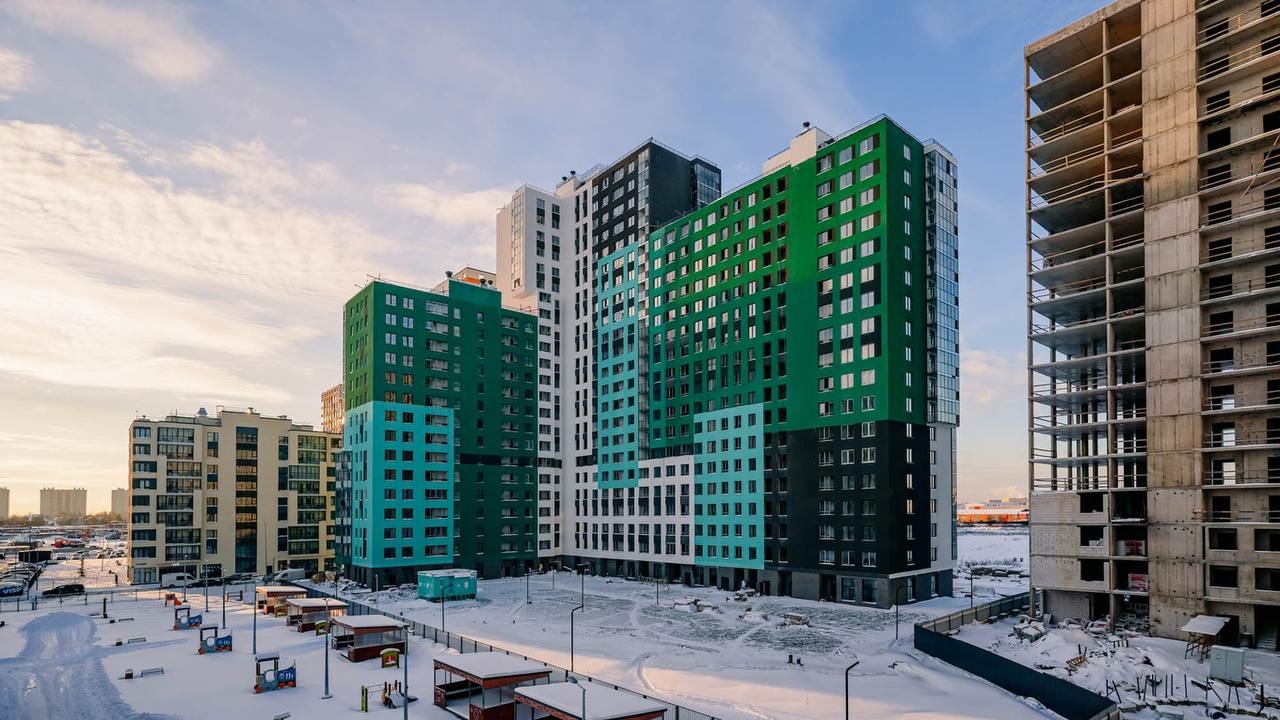 В Новосаратовке завершили работу по возведению дома в ЖК «Южная Нева»