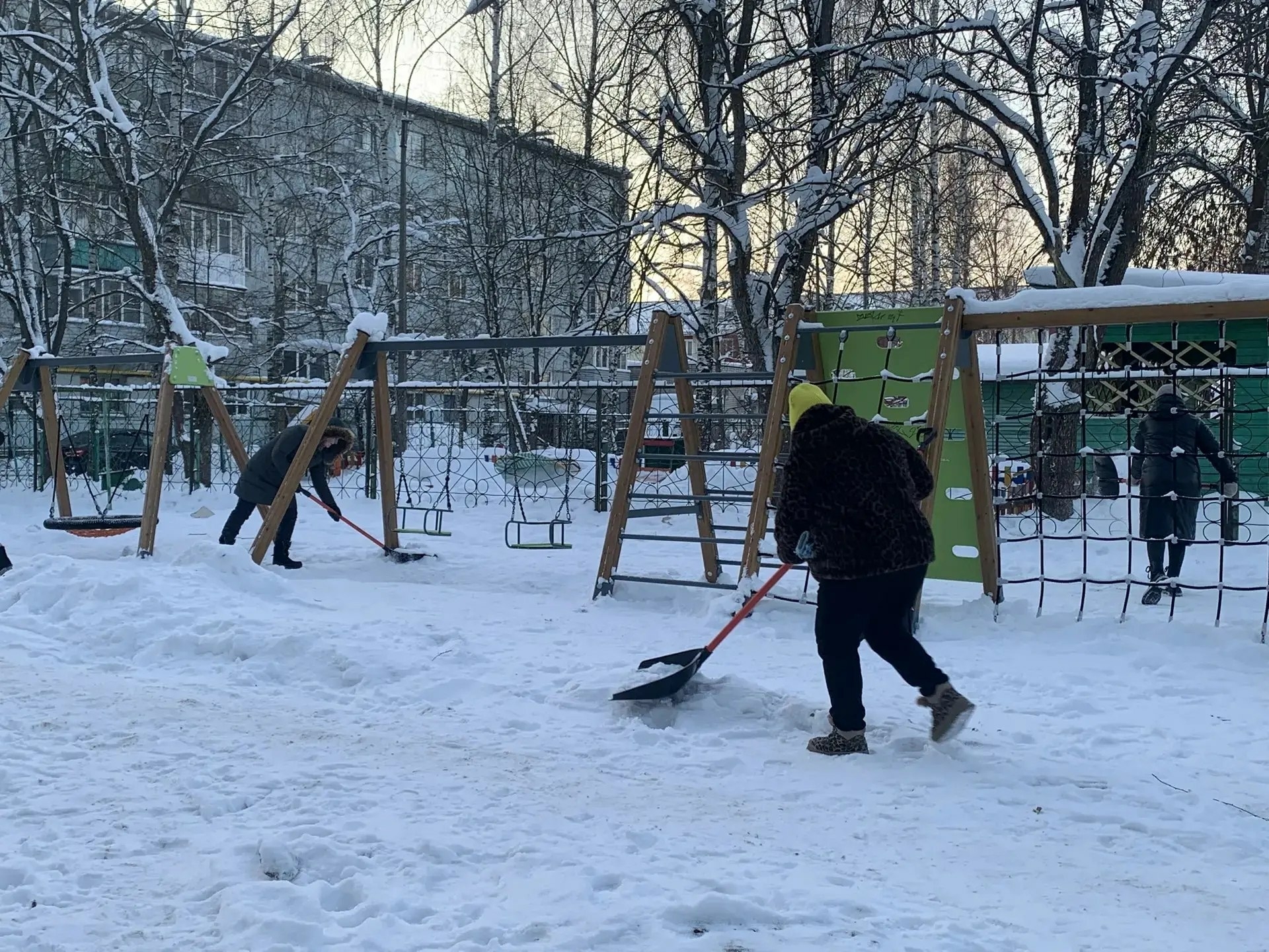 Более 150 вологжан приняли участие в городской акции «чисТОСнег35»