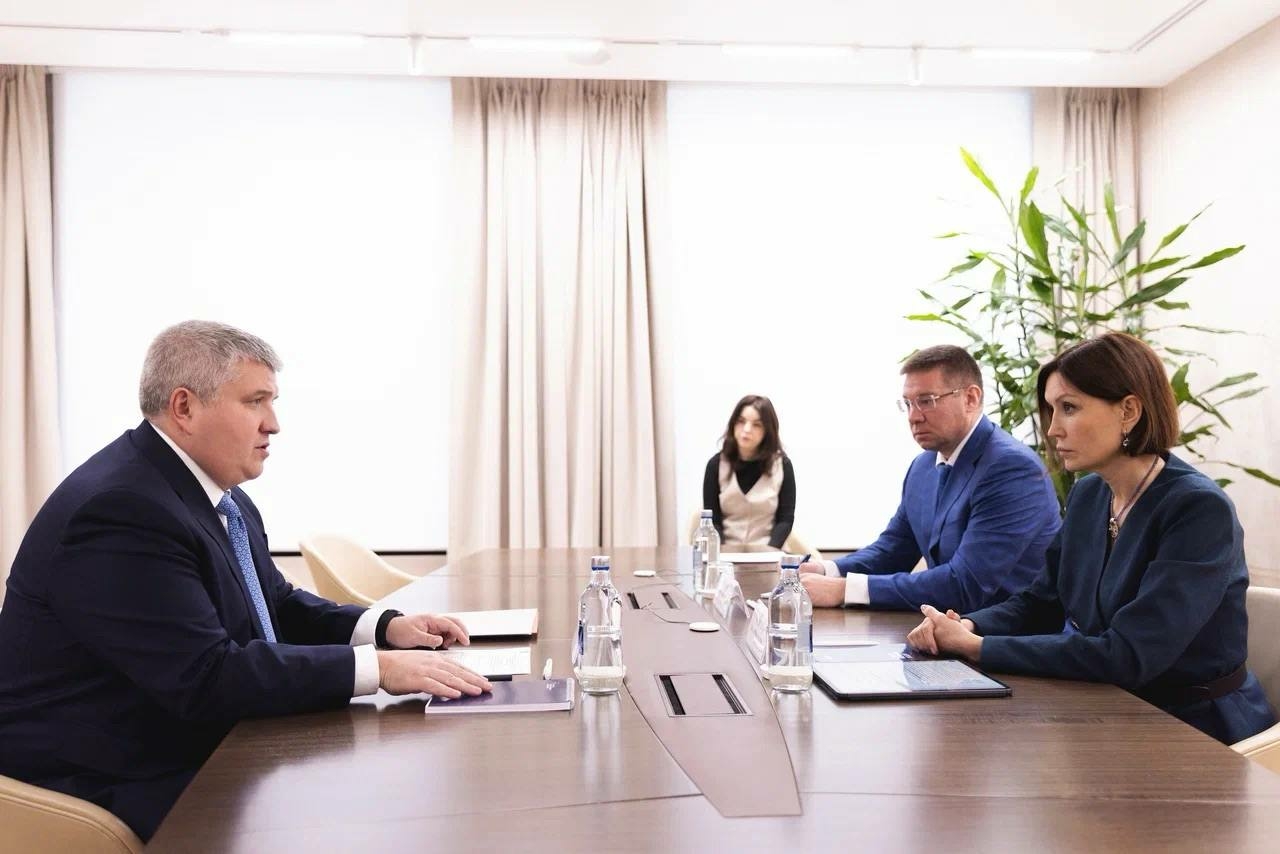 Александр Дронов встретился с гендиректором Агентства стратегических инициатив Светланой Чупшевой
