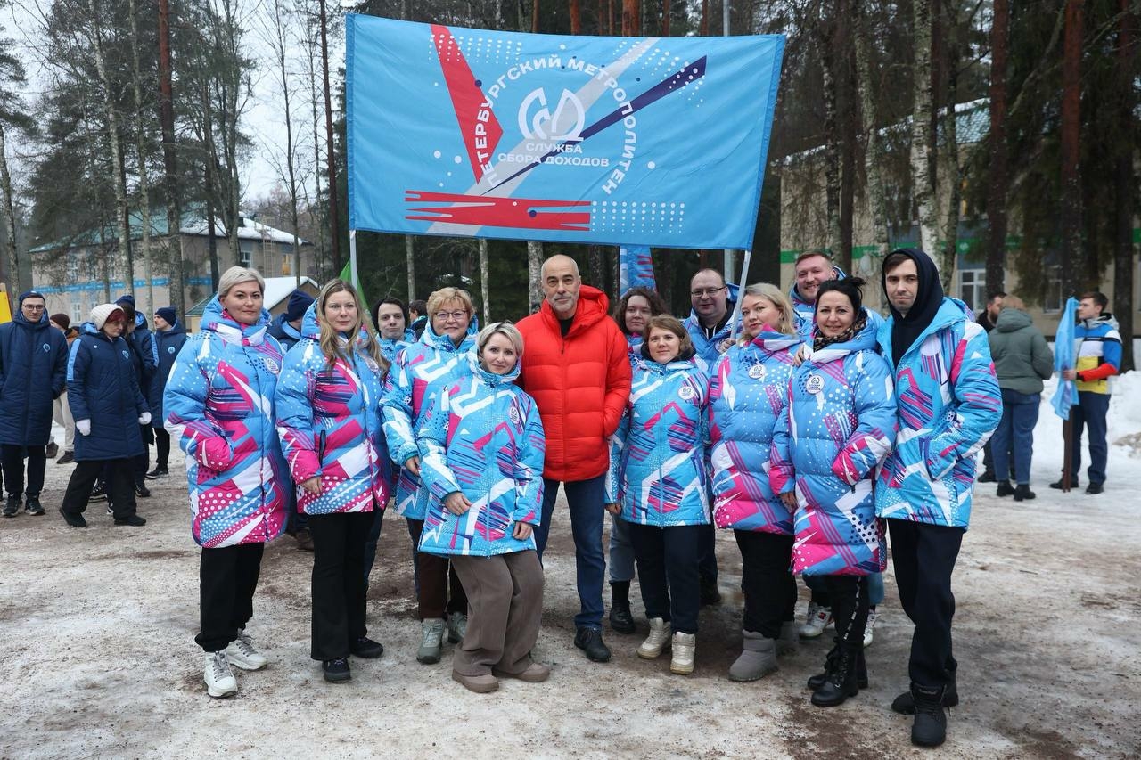 На базе лагеря «Голубая стрела» Петербургского метрополитена прошел 57-й зимний слет туристов