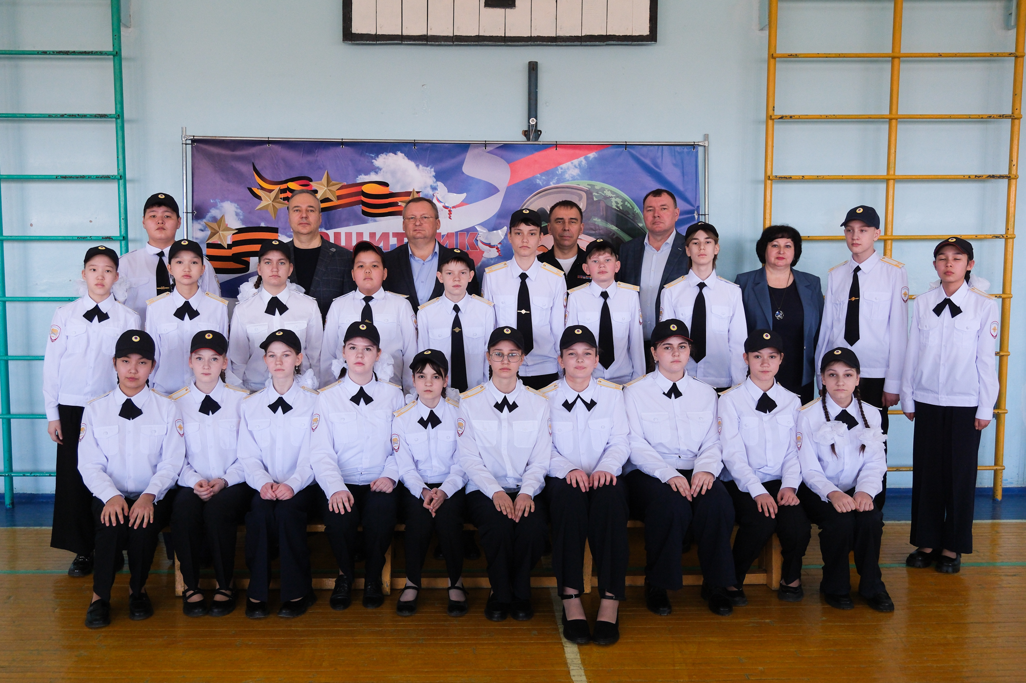 Камызякские ученики класса правоохранительной направленности приняли присягу