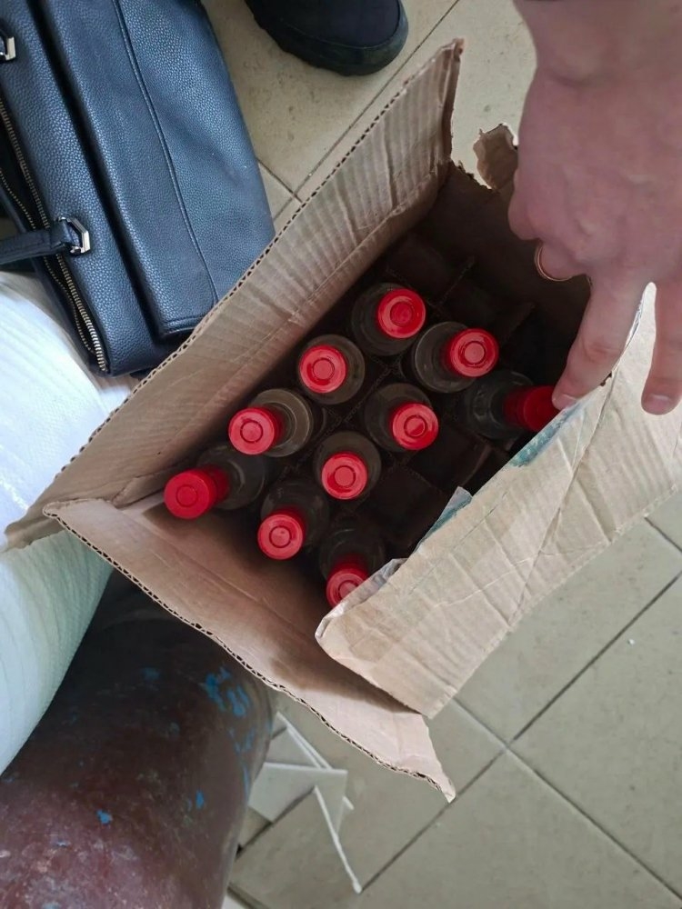 В Оренбурге арестовали почти 700 бутылок нелегального спиртного