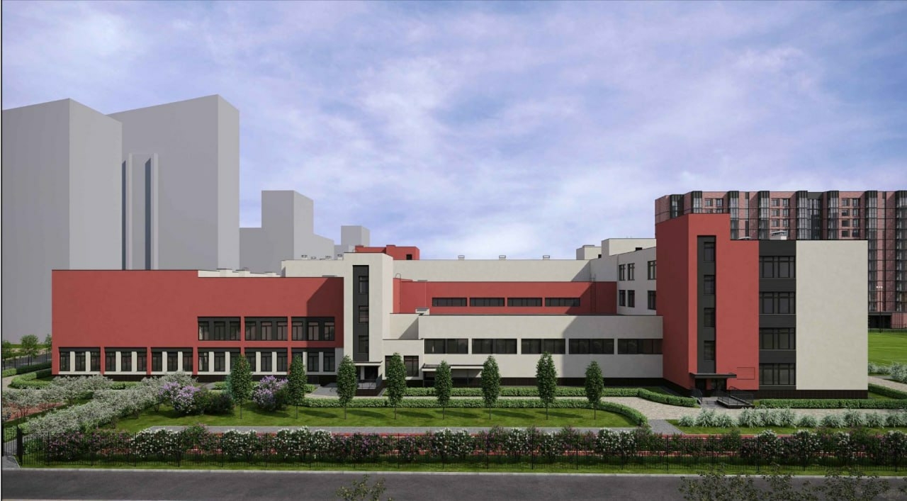 В Московском районе Петербурга построят школу на 1375 учеников