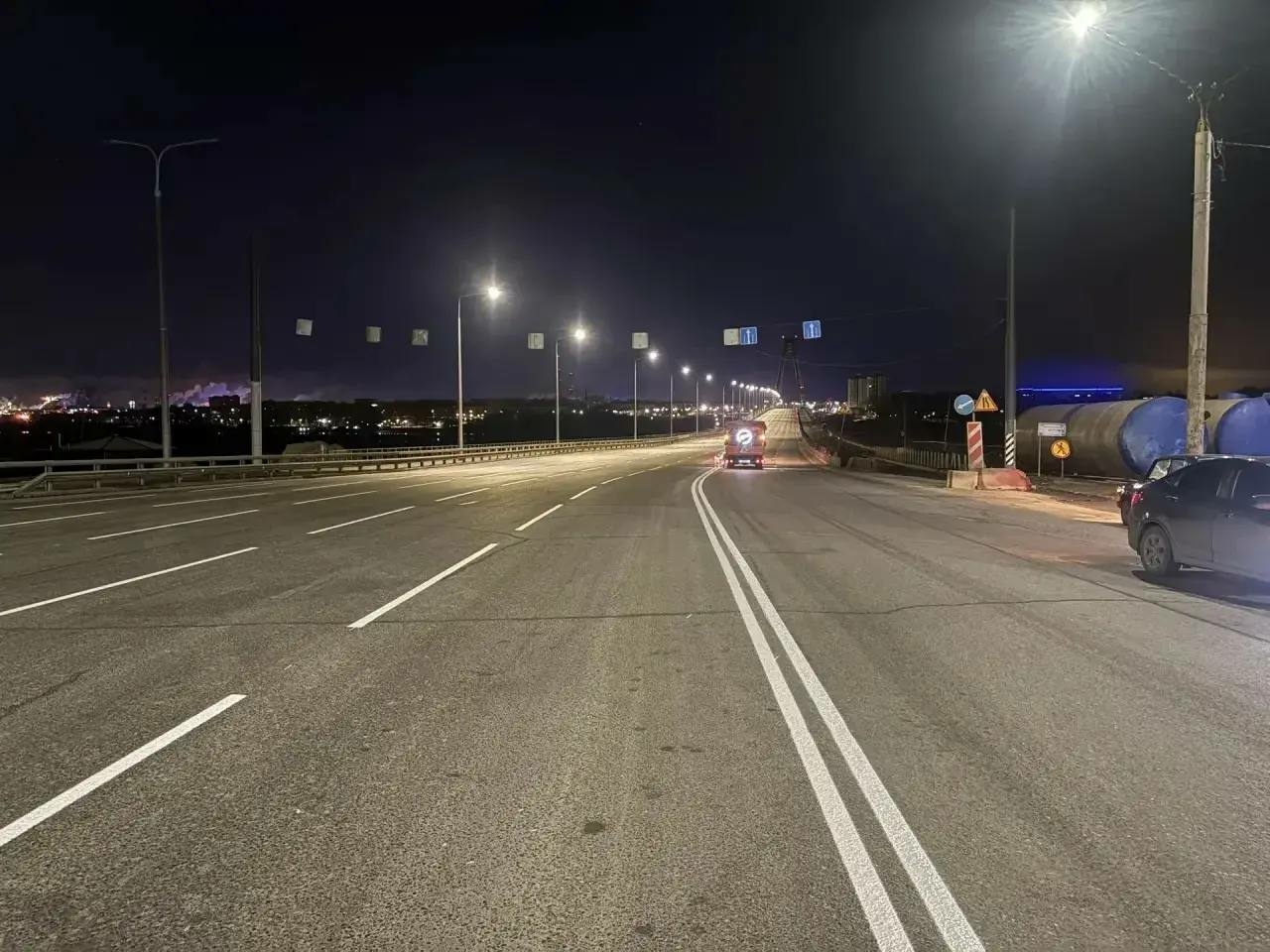 В Череповце стартовал сезон дорожной разметки